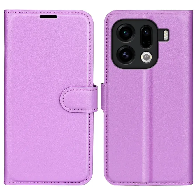 Housse Oppo Find X9 Pro 5G portefeuille style cuir
