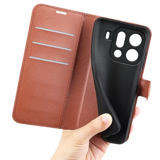 Housse Oppo Find X9 Pro 5G portefeuille style cuir