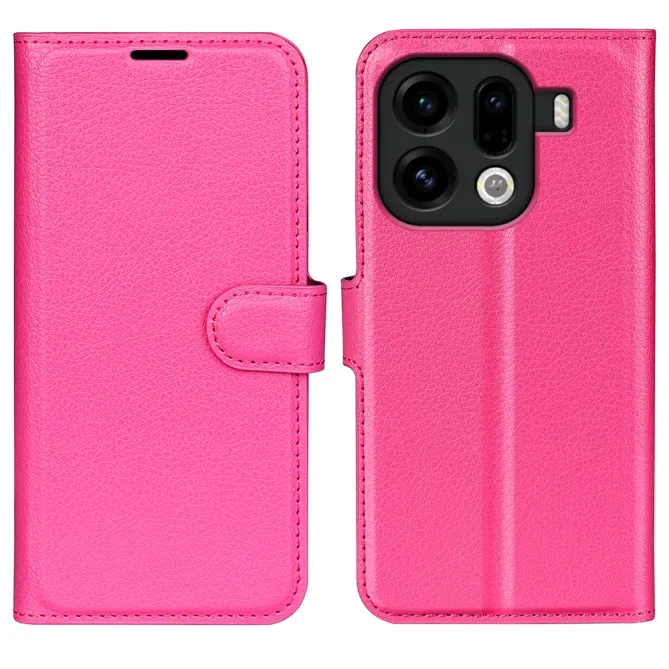 Housse Oppo Find X9 Pro 5G portefeuille style cuir