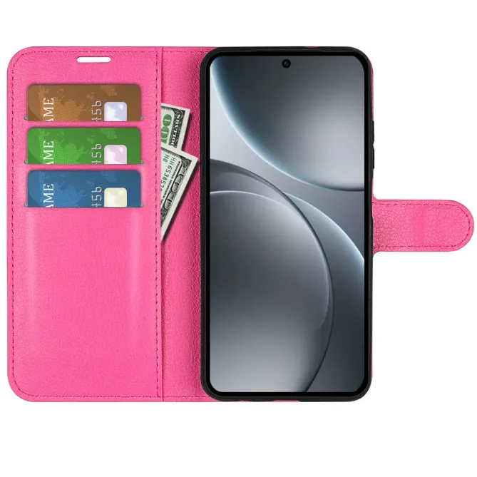 Housse Oppo Find X9 Pro 5G portefeuille style cuir