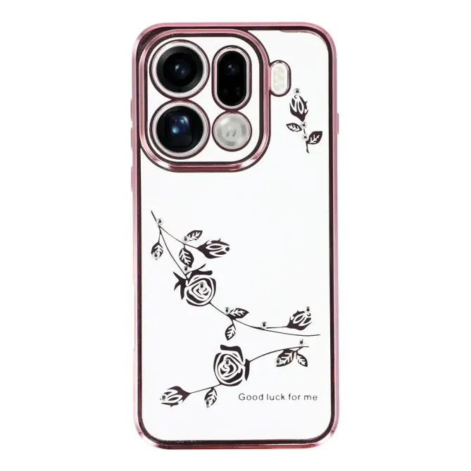 Coque Oppo Find X9 Pro 5G Fleur Strass