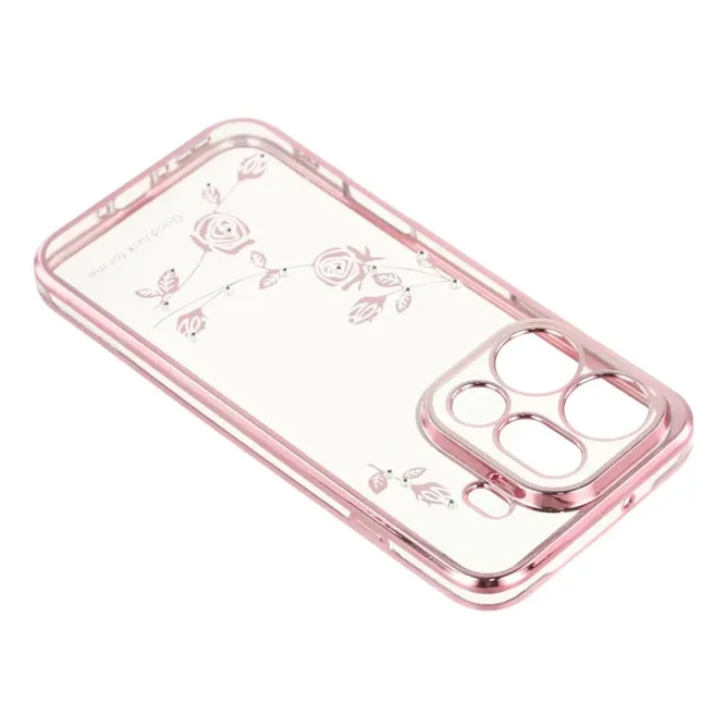 Coque Oppo Find X9 Pro 5G Fleur Strass