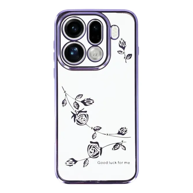 Coque Oppo Find X9 Pro 5G Fleur Strass