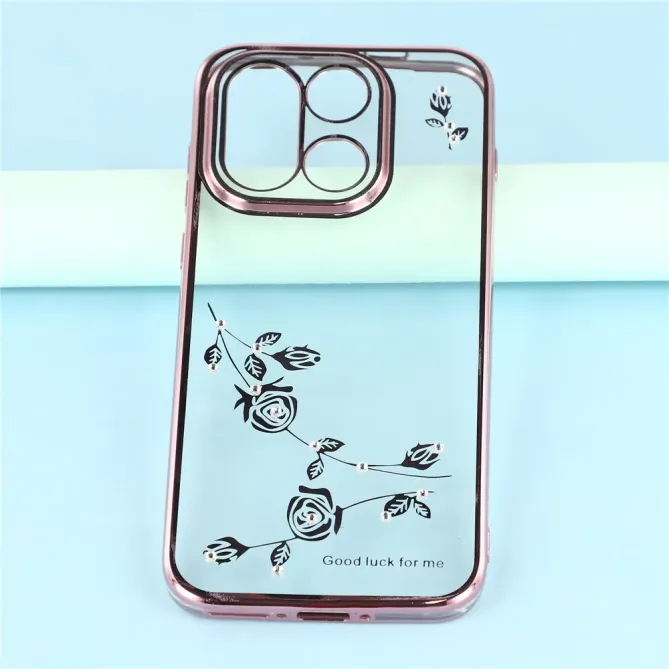 Coque OnePlus 15 Fleur Strass