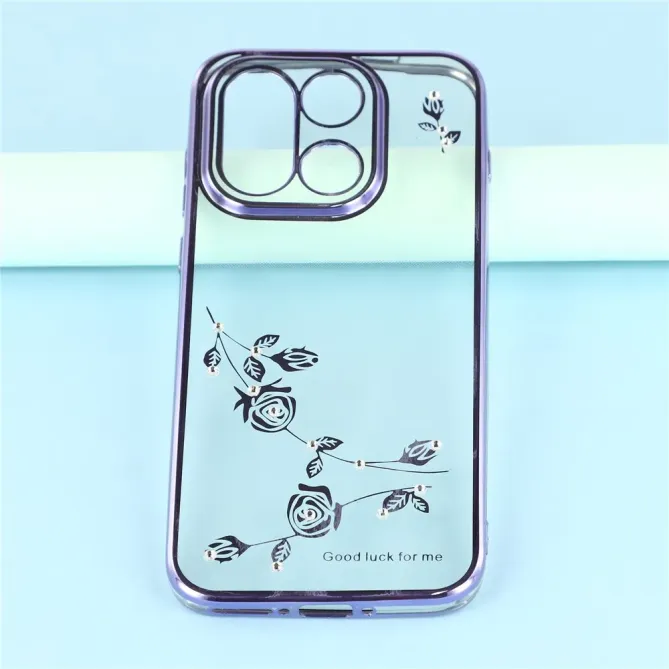 Coque OnePlus 15 Fleur Strass