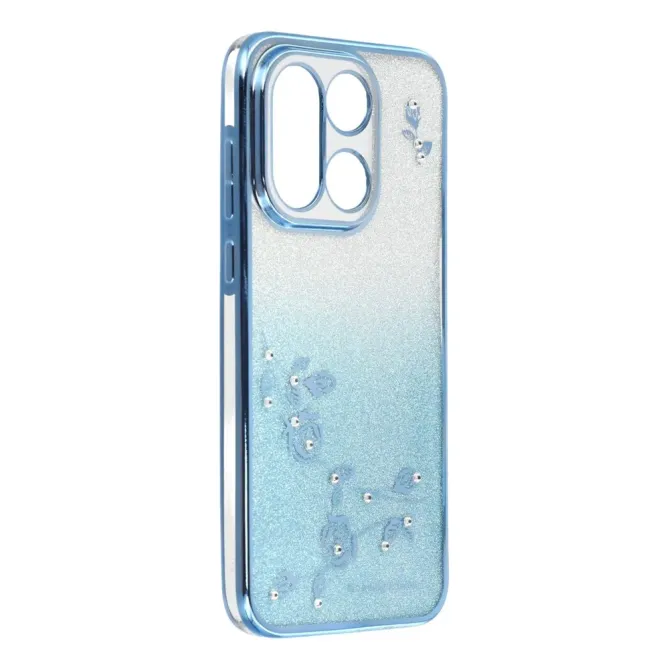 Coque OnePlus 15 Fleur Strass Dégradé