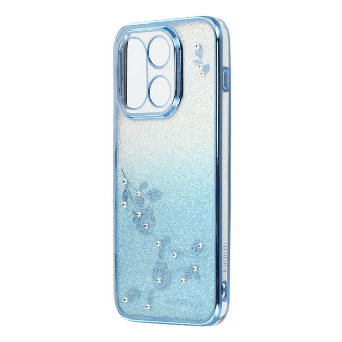 Coque OnePlus 15 Fleur Strass Dégradé