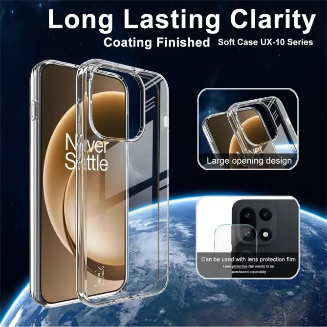 Coque OnePlus 15 IMAK Transparent Silicone