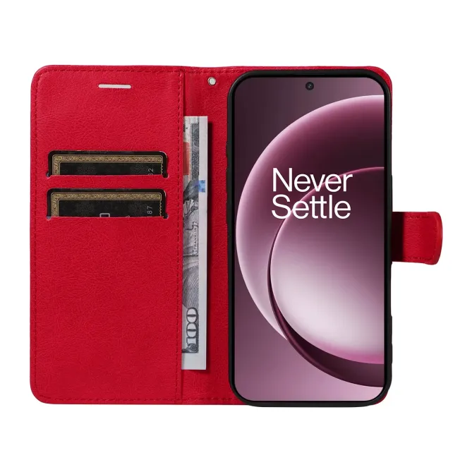 Housse OnePlus 15 Sylvette simili cuir avec lanière