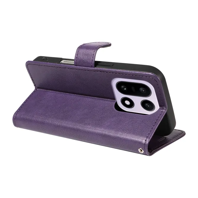 Housse OnePlus 15 Sylvette simili cuir avec lanière