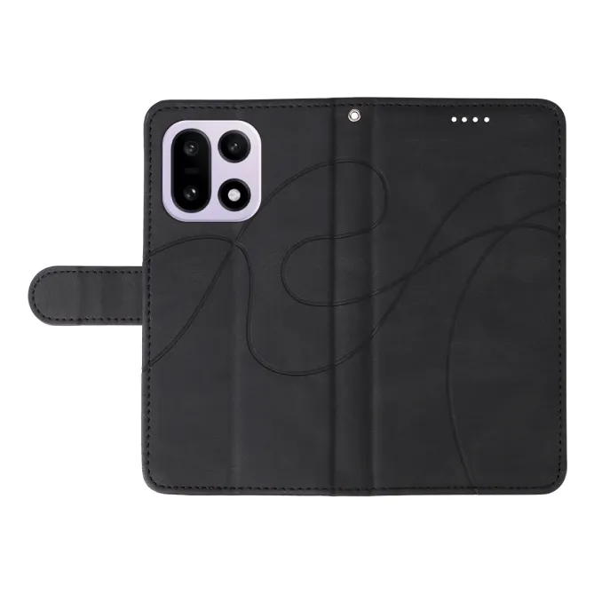 Housse OnePlus 15 simili cuir artistique