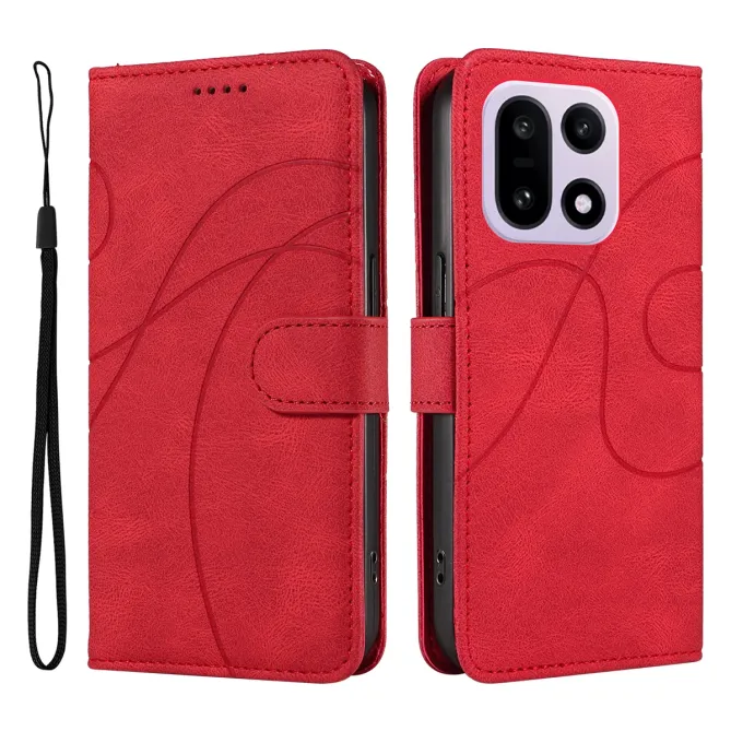 Housse OnePlus 15 simili cuir artistique