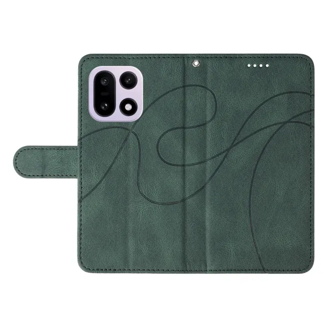 Housse OnePlus 15 simili cuir artistique