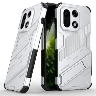 Coque OnePlus 15 Hybride avec Support Blanc - photo 32
