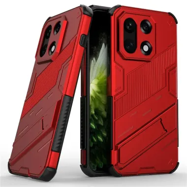 Coque OnePlus 15 Hybride avec Support Rouge - photo 37