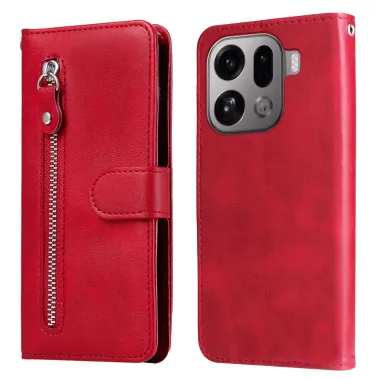 Housse Oppo Find X9 Pro 5G Zipper Pocket Fonction Support