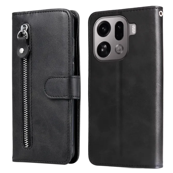 Housse Oppo Find X9 Pro 5G Zipper Pocket Fonction Support