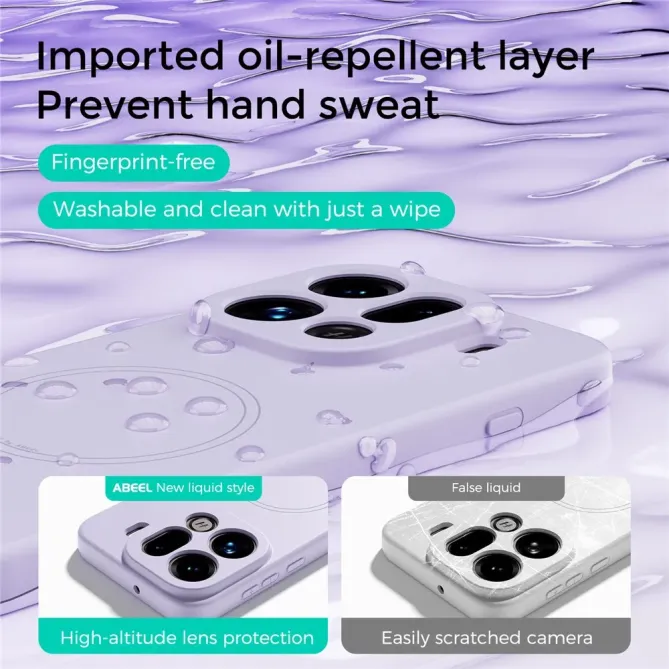 Coque Oppo Find X9 Pro 5G MagSafe Silicone Liquide