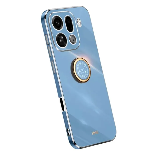 Coque Oppo Find X9 Pro 5G Anneau Support Finition Métallique