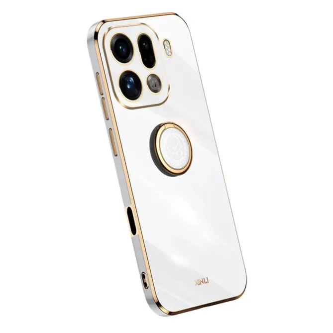Coque Oppo Find X9 Pro 5G Anneau Support Finition Métallique
