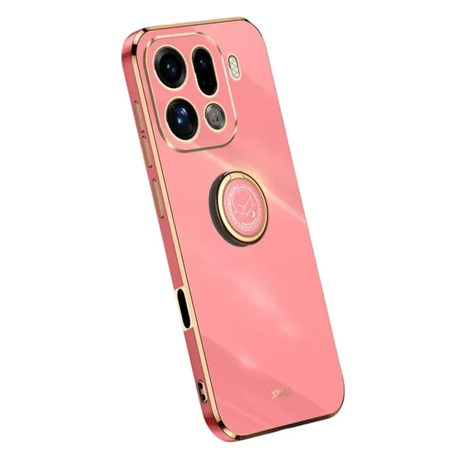 Coque Oppo Find X9 Pro 5G Anneau Support Finition Métallique