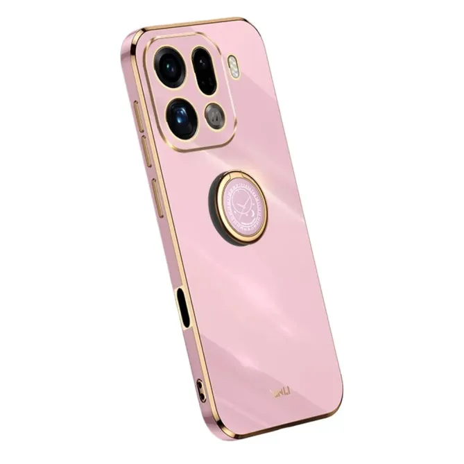 Coque Oppo Find X9 Pro 5G Anneau Support Finition Métallique