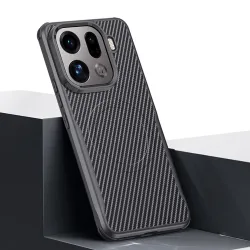 Coque Oppo Find X9 Pro 5G Finition Carbone Coins Renforcés | Raxon