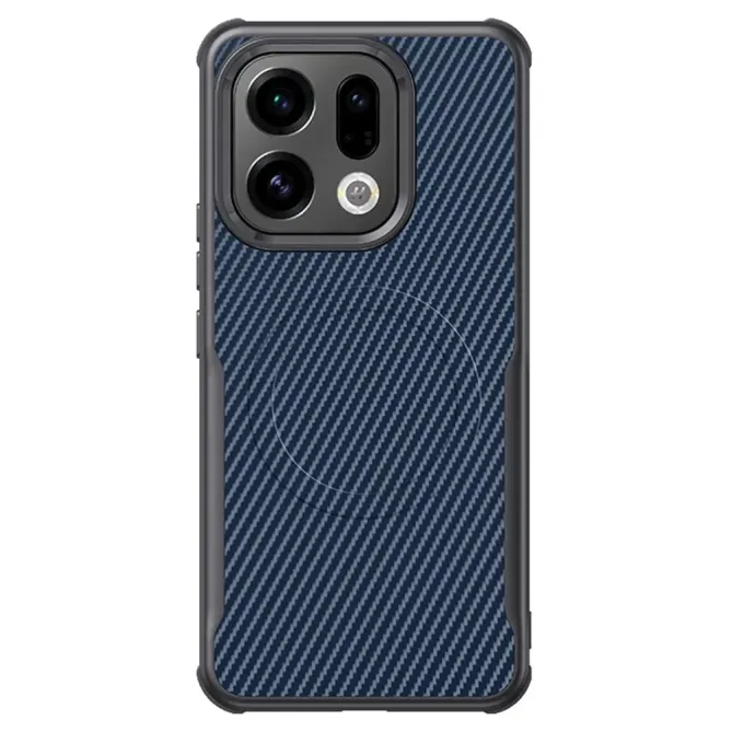 Coque Oppo Find X9 Pro 5G Finition Carbone Coins Renforcés | Raxon