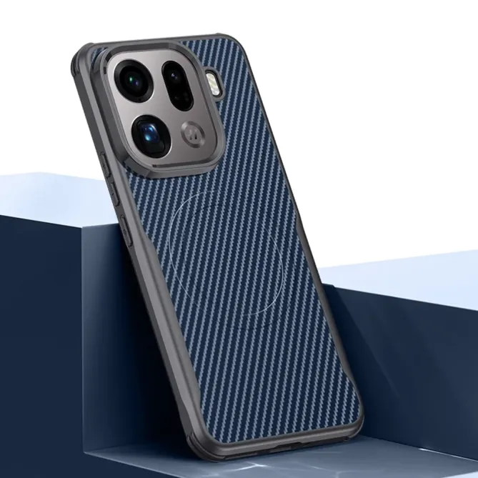Coque Oppo Find X9 Pro 5G Finition Carbone Coins Renforcés | Raxon
