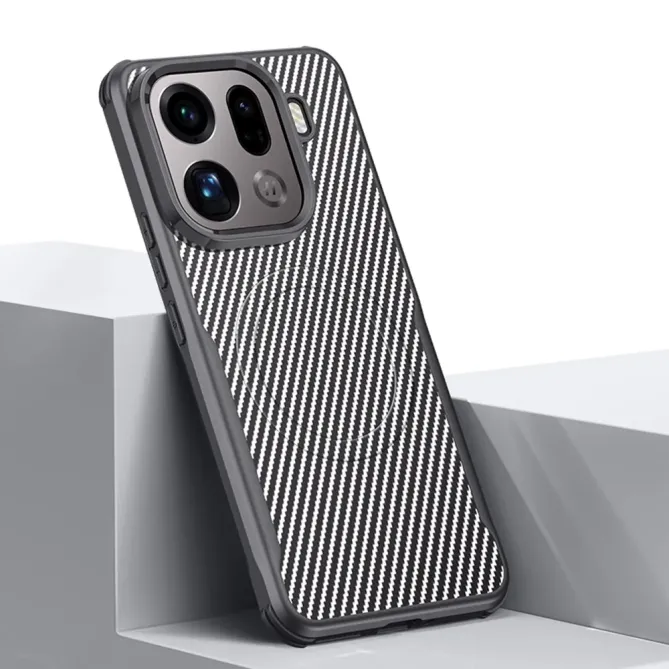 Coque Oppo Find X9 Pro 5G Finition Carbone Coins Renforcés | Raxon