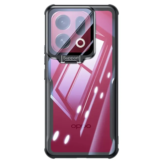 Coque Oppo Find X9 Pro 5G Transparente Support Lentille Verre