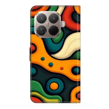 Housse Portefeuille Xiaomi 15T Pro avec Motif Artistique Abstrait