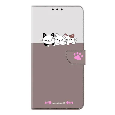 Housse Xiaomi 15T Pro avec Motif Chat Mignon et Support Vidéo