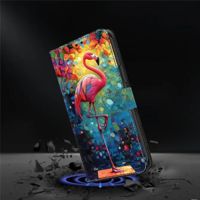 Housse Xiaomi 15T Pro avec Motif Artistique Flamant Rose