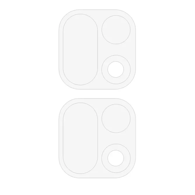 Verre Trempé OnePlus 15 pour lentille (2 pièces)