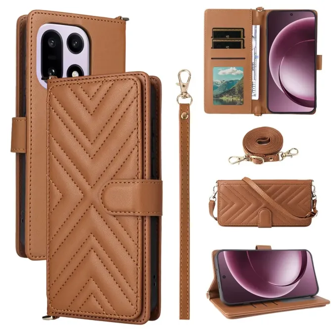 Housse OnePlus 15 Bandoulière Matelassée