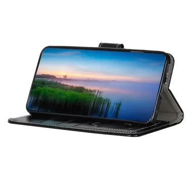 Housse OnePlus 15 effet cuir luxueux coutures