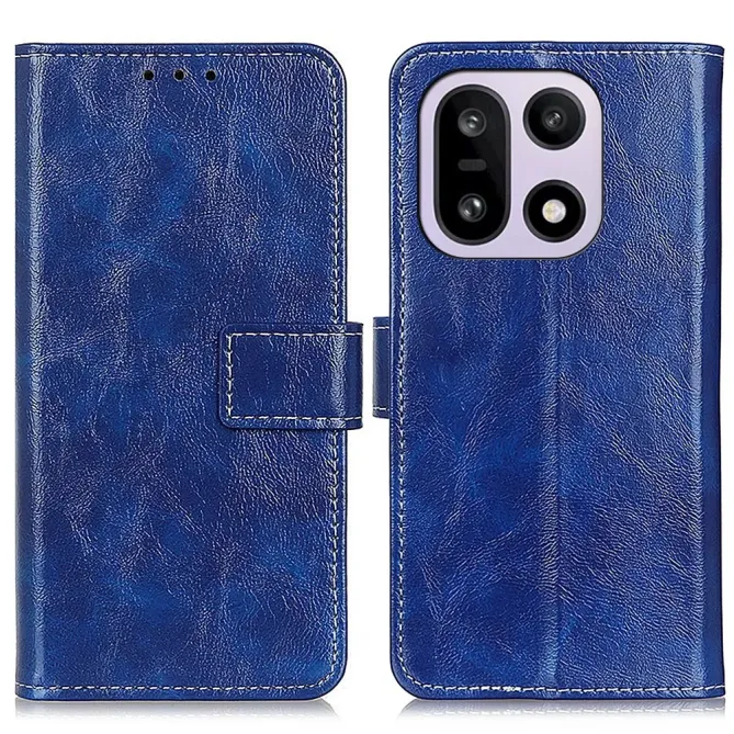 Housse OnePlus 15 effet cuir luxueux coutures