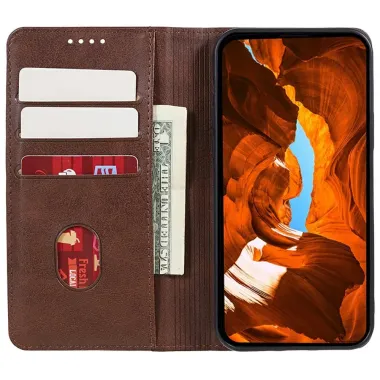 Housse OnePlus 15 Béatrice Flip Premium Marron - photo 33
