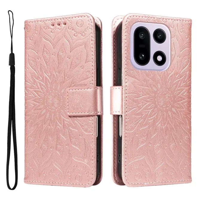 Housse OnePlus 15 Sunflower à lanière