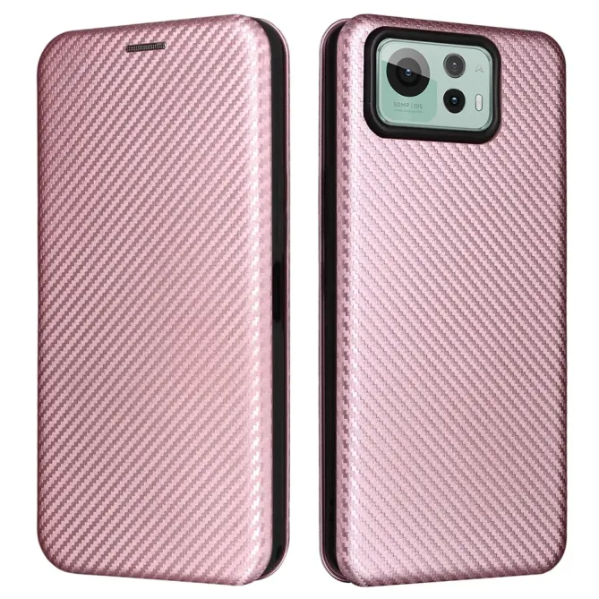 Flip Cover Zenfone 12 Ultra design fibre de carbone
