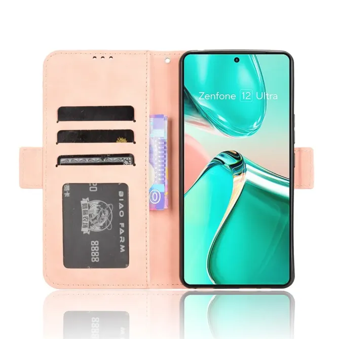 Housse Zenfone 12 Ultra Premium avec Porte Cartes