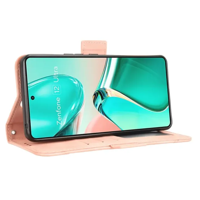 Housse Zenfone 12 Ultra Premium avec Porte Cartes
