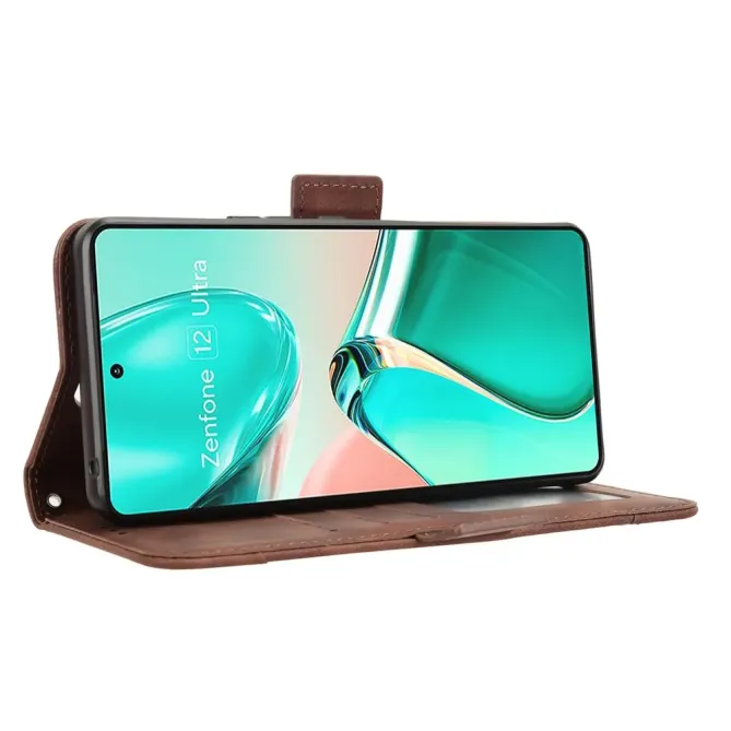 Housse Zenfone 12 Ultra Premium avec Porte Cartes