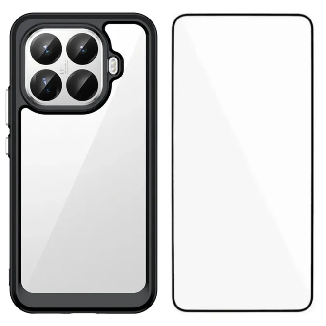 Coque Xiaomi 15T Pro Rugged silicone avec verre trempé