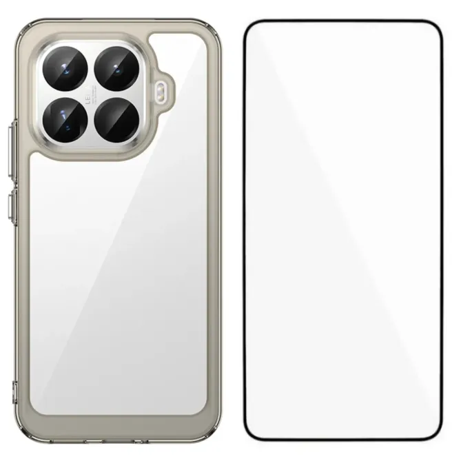 Coque Xiaomi 15T Pro Rugged silicone avec verre trempé