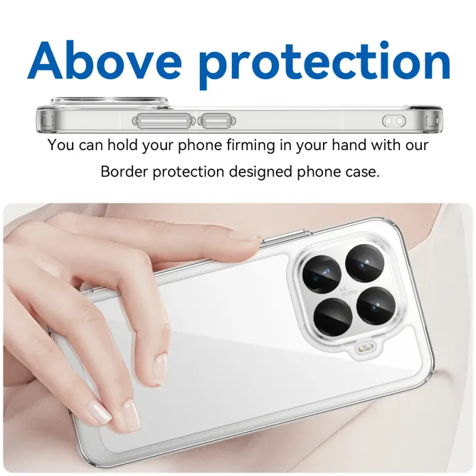 Coque transparente Xiaomi 15T Pro avec protection d'écran en verre tre