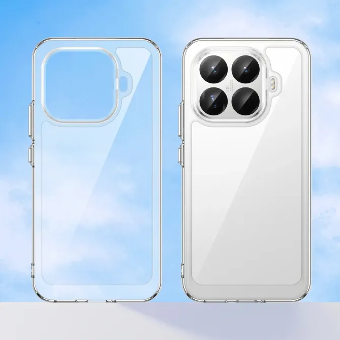 Coque transparente Xiaomi 15T Pro avec protection d'écran en verre tre