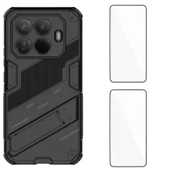 Coque Xiaomi 15T Pro HERA avec support et 2 verres trempés