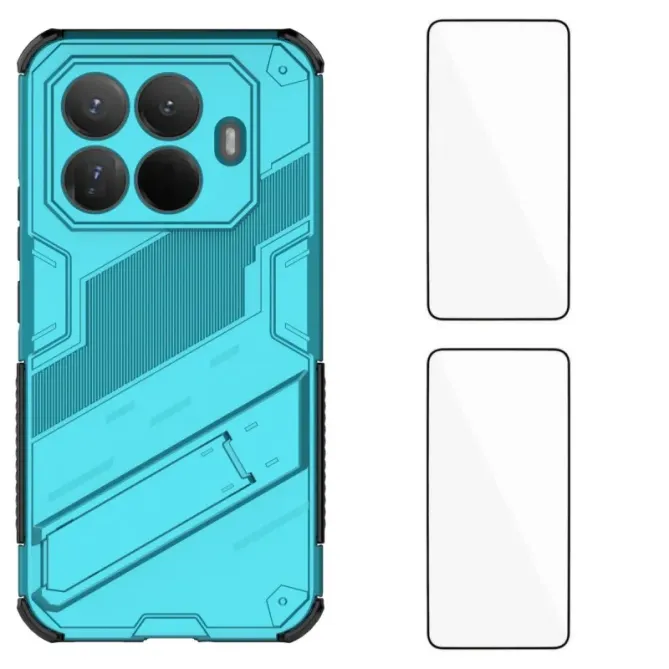 Coque Xiaomi 15T Pro HERA avec support et 2 verres trempés